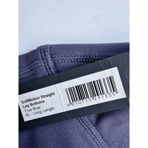 Oner Active SoftMotion Straight Leg Bottoms True Blue XL - Long Length - Picture 3 of 3